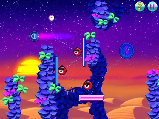 Bouncy Buddies Physics Puzzle android App screenshot 0