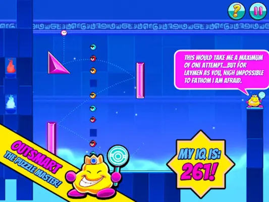 Bouncy Buddies Physics Puzzle android App screenshot 1